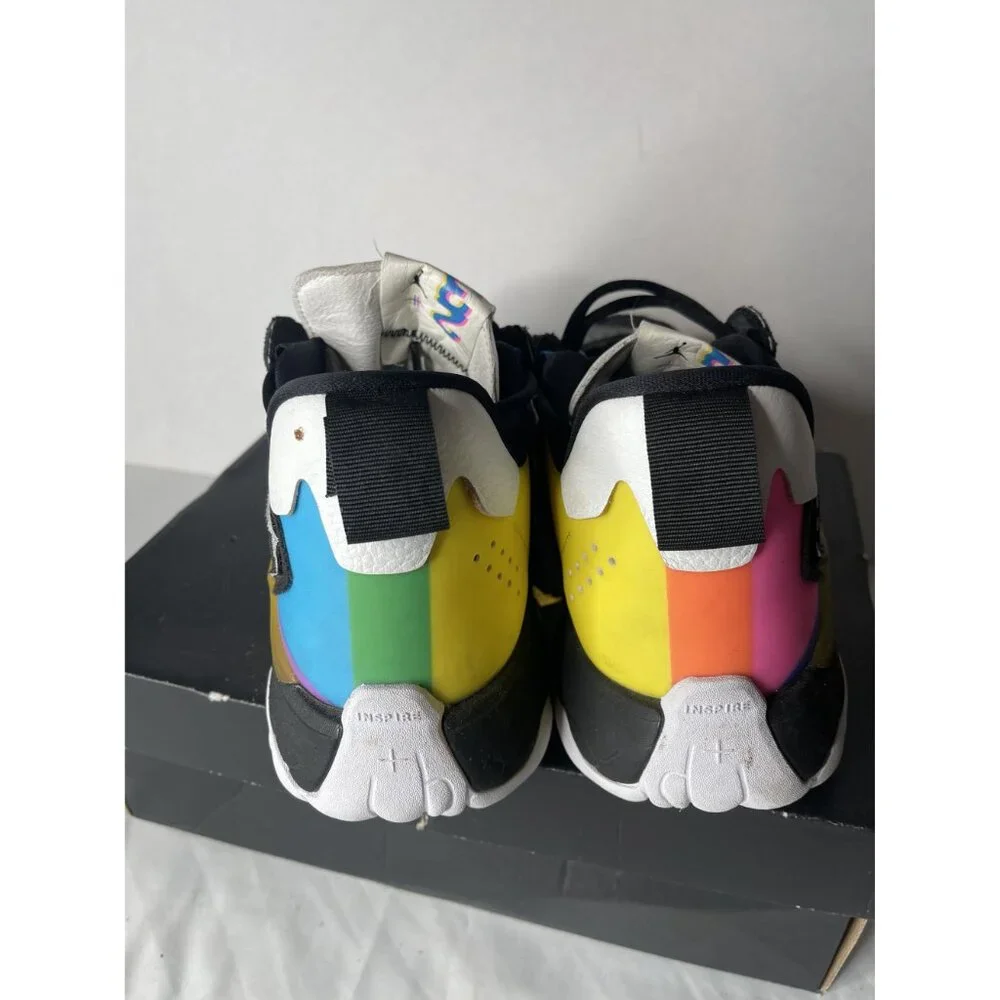 Nike Men’s Air Jordan DELTA 2 SP Size 9.5 Black White-Blue Hero Shoes DJ0381-001